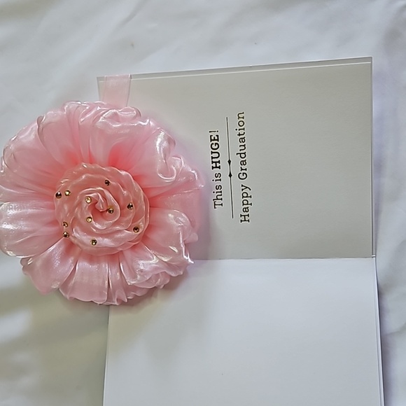 Hand Crafted Prom Corsage Flower with Graduation Card - Picture 13 of 17